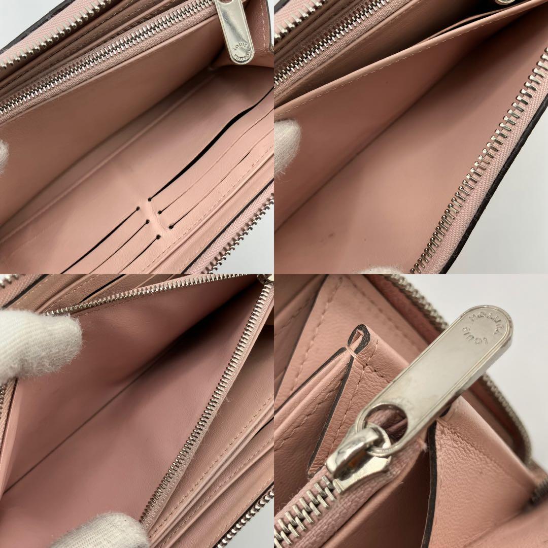 超人気✨美品✨ルイヴィトン モノグラム マヒナ ジッピーウォレット ピンク系