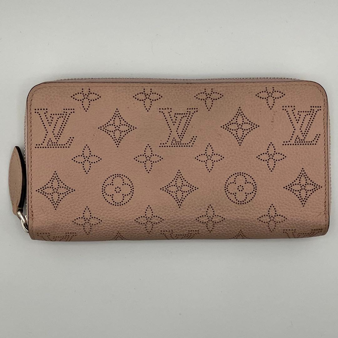 超人気✨美品✨ルイヴィトン モノグラム マヒナ ジッピーウォレット ピンク系