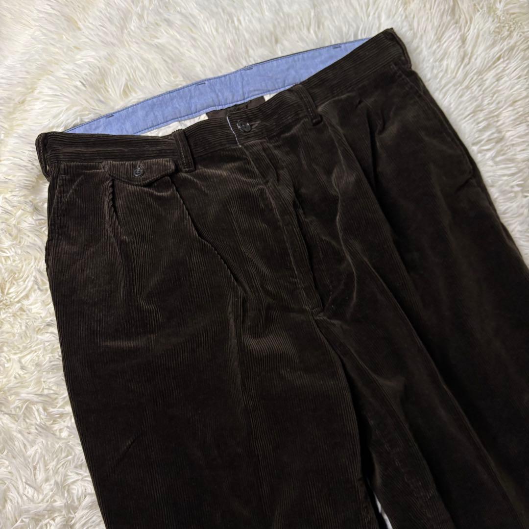 極美品✨ BEAMS PLUS 2Pleats Corduroy pant 太畝