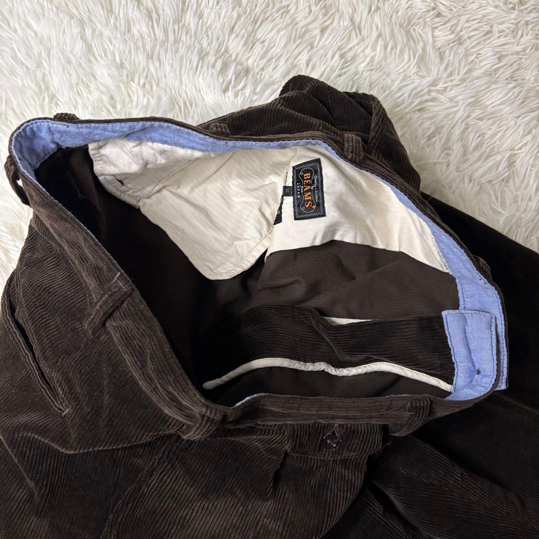 極美品✨ BEAMS PLUS 2Pleats Corduroy pant 太畝