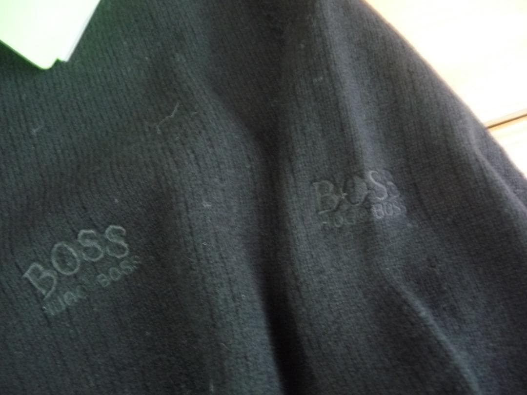 HUGO BOSS ウールセーター 黒S 新品未使用