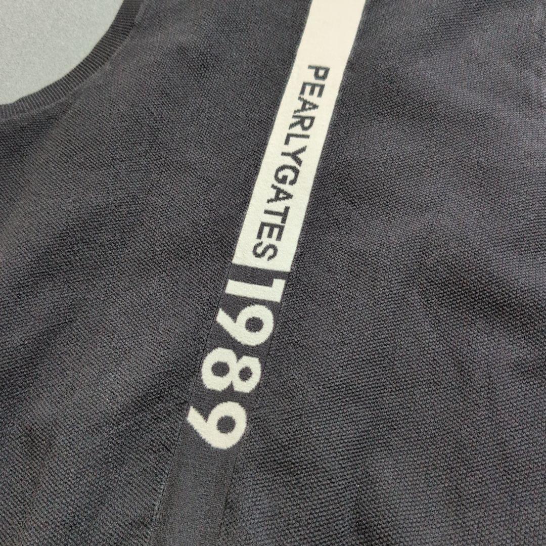 【美品】パーリーゲイツゴルフ　ナイロン　ニット　リバーシブルフルジップベスト