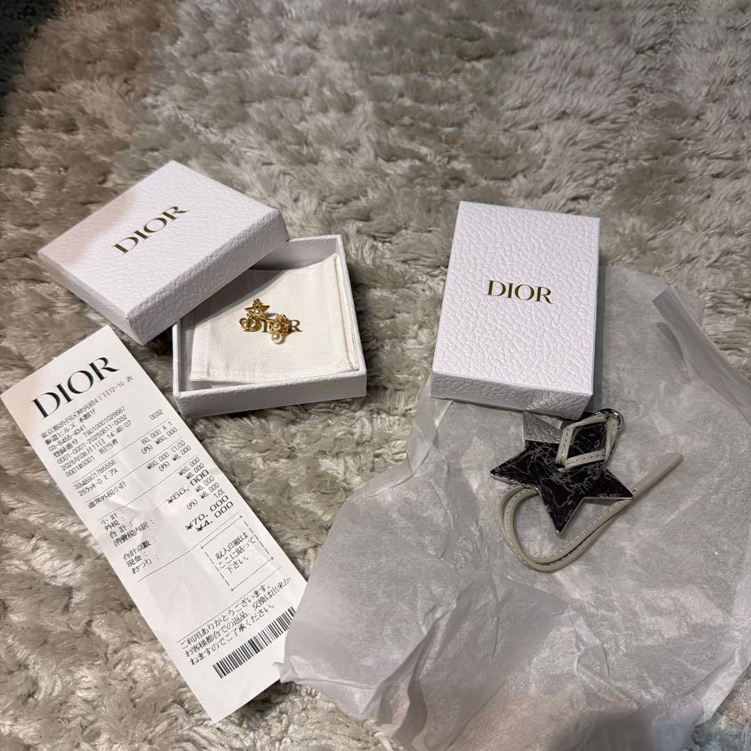 Dior 25ラッキーD ビアス　Dior 非売品　キーホルダー