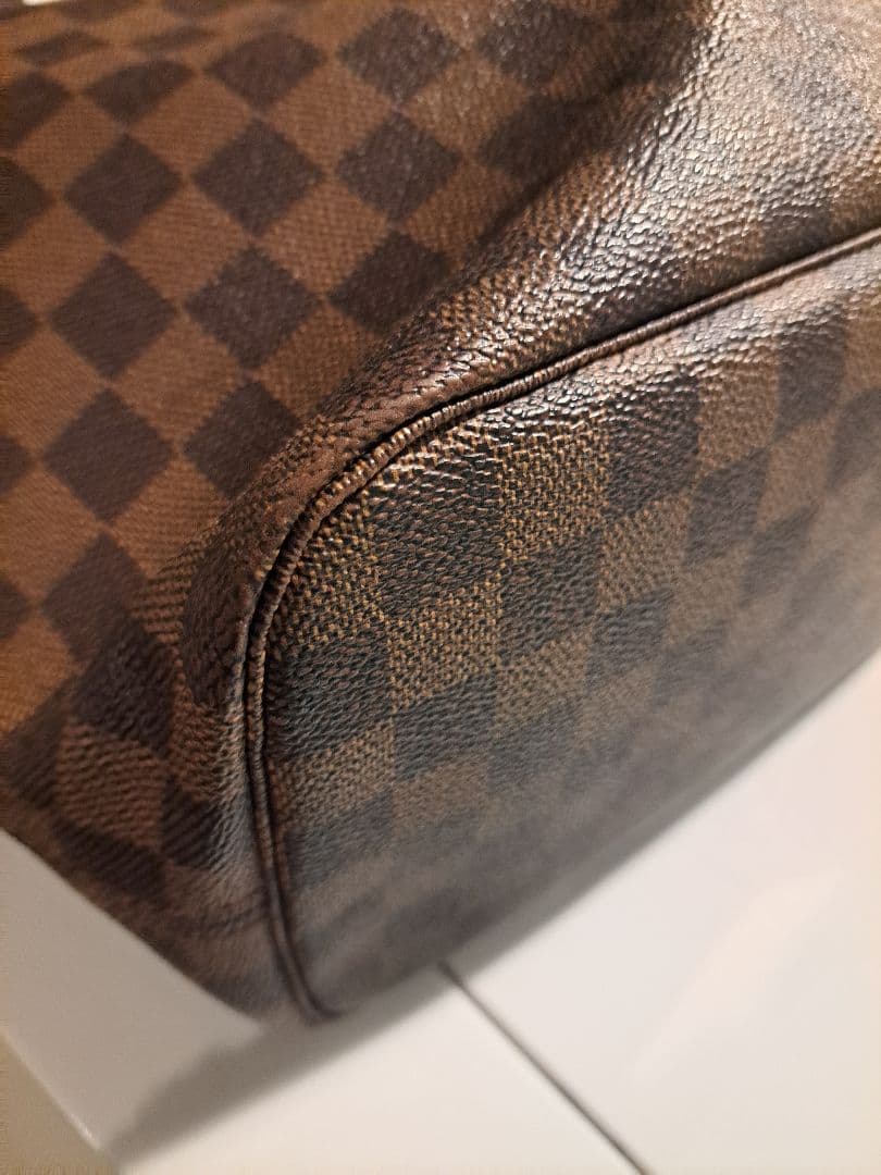 ルイヴィトン　ダミエ　 ブラウンショルダーバッグ　ネバーフル