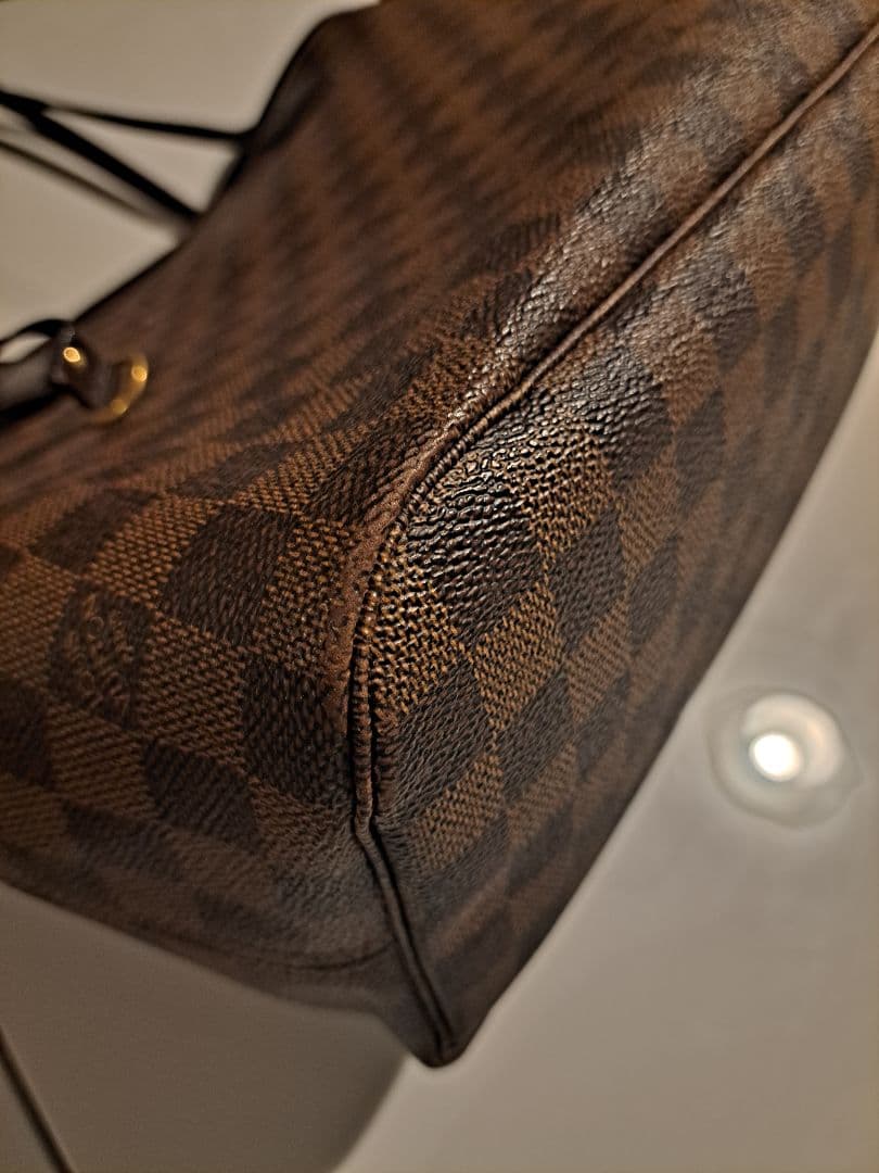 ルイヴィトン　ダミエ　 ブラウンショルダーバッグ　ネバーフル