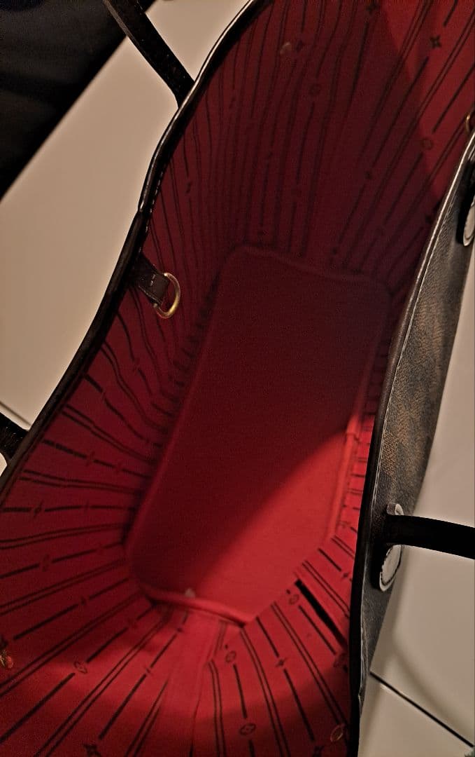 ルイヴィトン　ダミエ　 ブラウンショルダーバッグ　ネバーフル