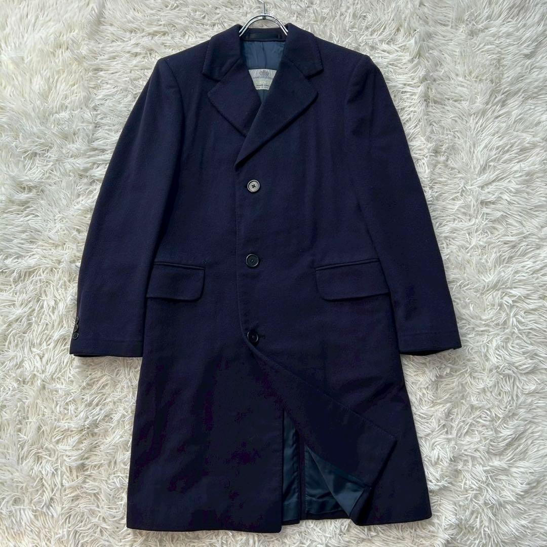 ✨ ルー  ✨ アクアスキュータム カシミヤ100% チェスターコート