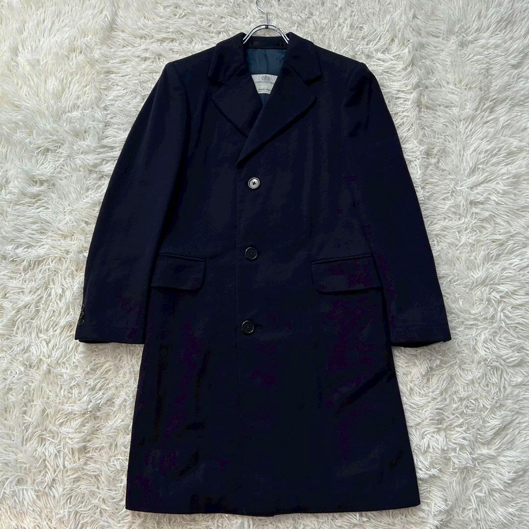 ✨ ルー  ✨ アクアスキュータム カシミヤ100% チェスターコート