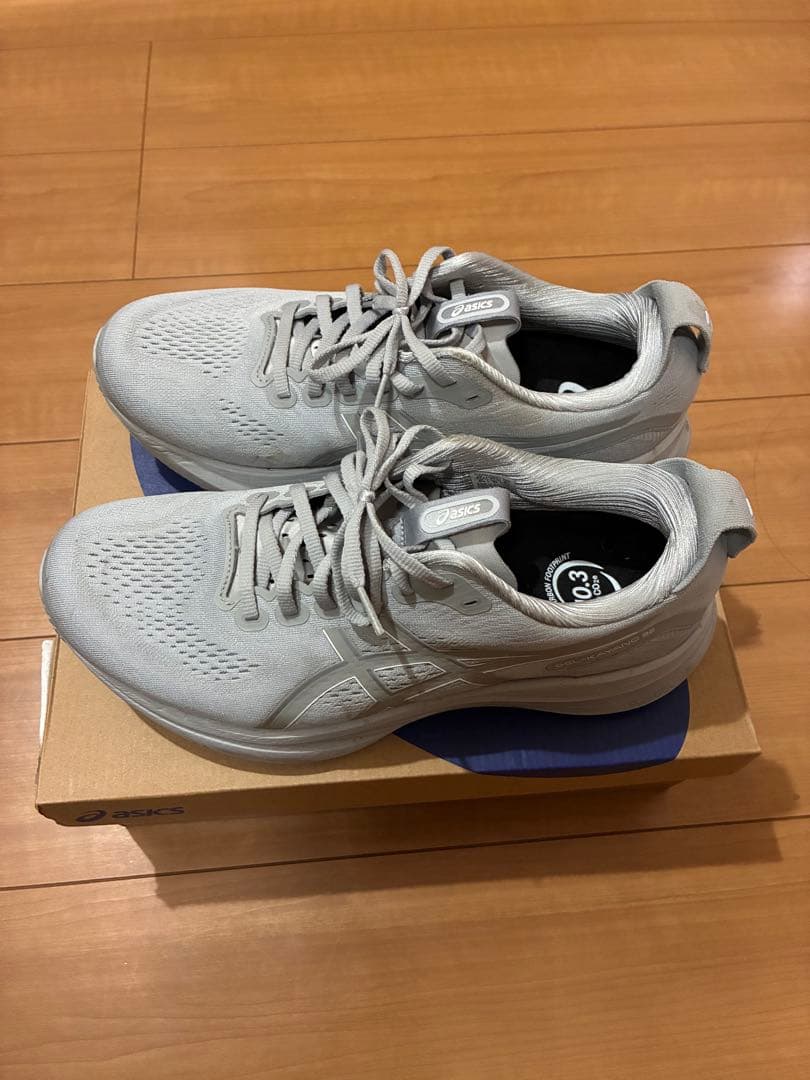 27.5cm EXワイド　4E アシックス ランニングシューズ ゲルカヤノ