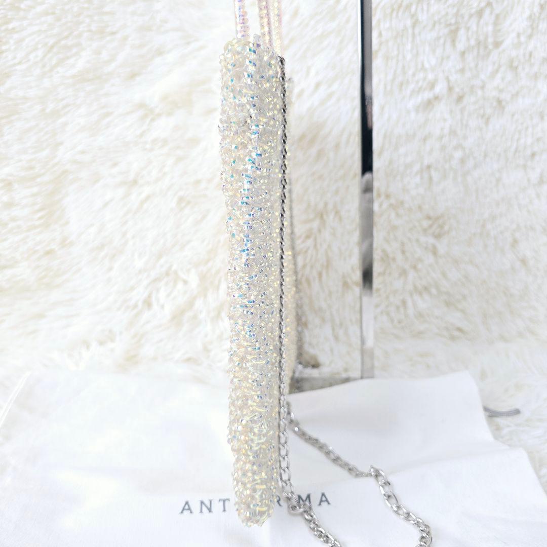さっちゃん様✨アンテプリマ ラージ ステッラ ホワイト オーロラ チェーン付き