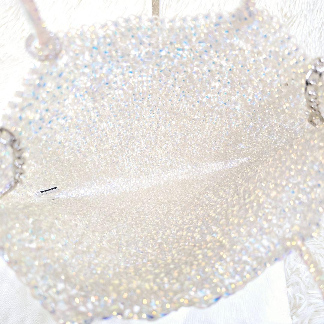 さっちゃん様✨アンテプリマ ラージ ステッラ ホワイト オーロラ チェーン付き