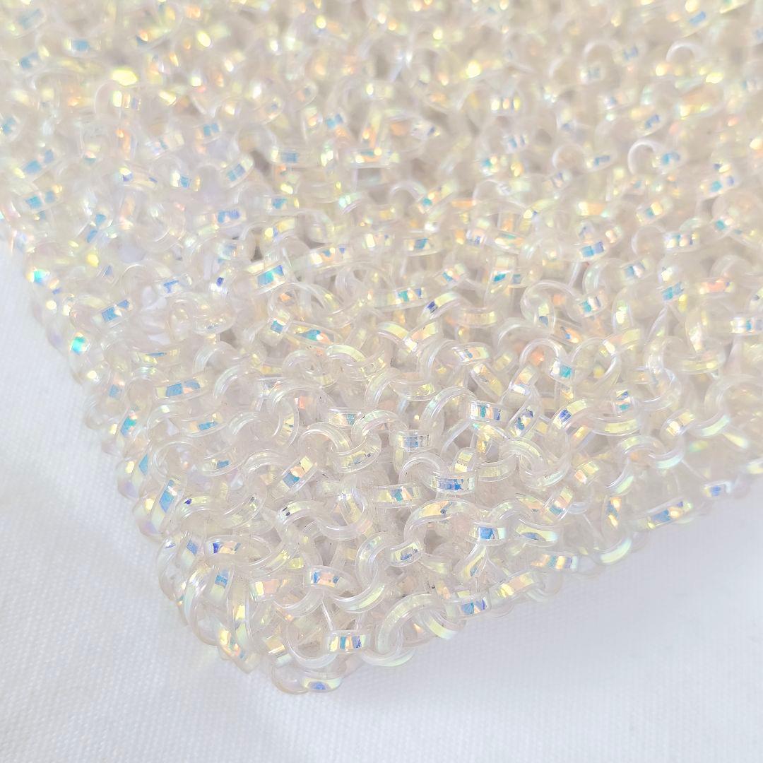 さっちゃん様✨アンテプリマ ラージ ステッラ ホワイト オーロラ チェーン付き