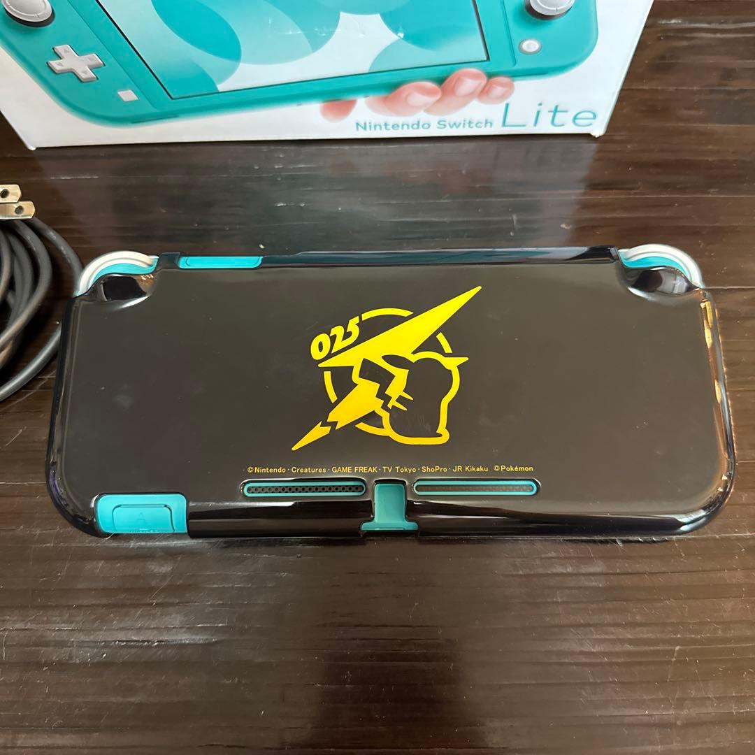 極美品　Nintendo Switch Lite ターコイズ
