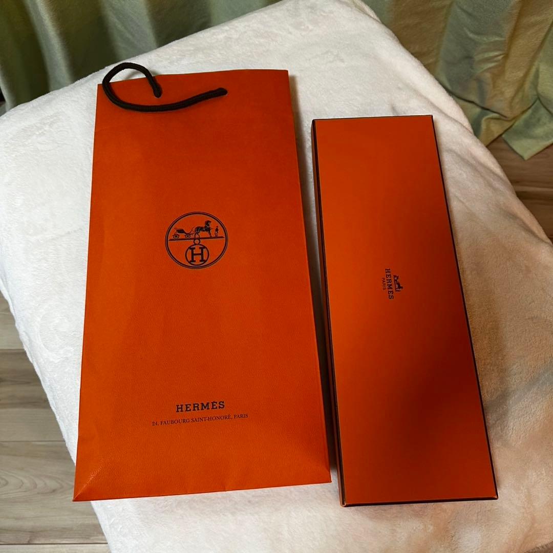 【新品】HERMES シルク ストライプ ネクタイ