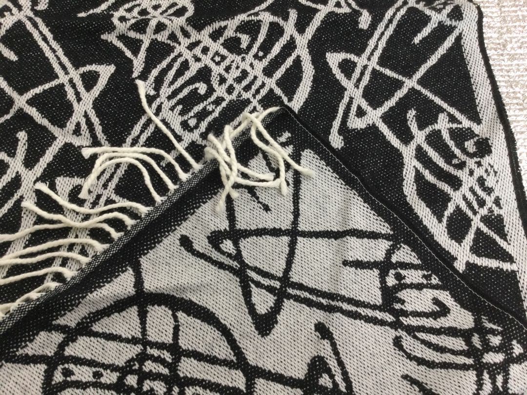 新品　ヴィヴィアンウエストウッド　総柄オーブ　マフラー　リバーシブル