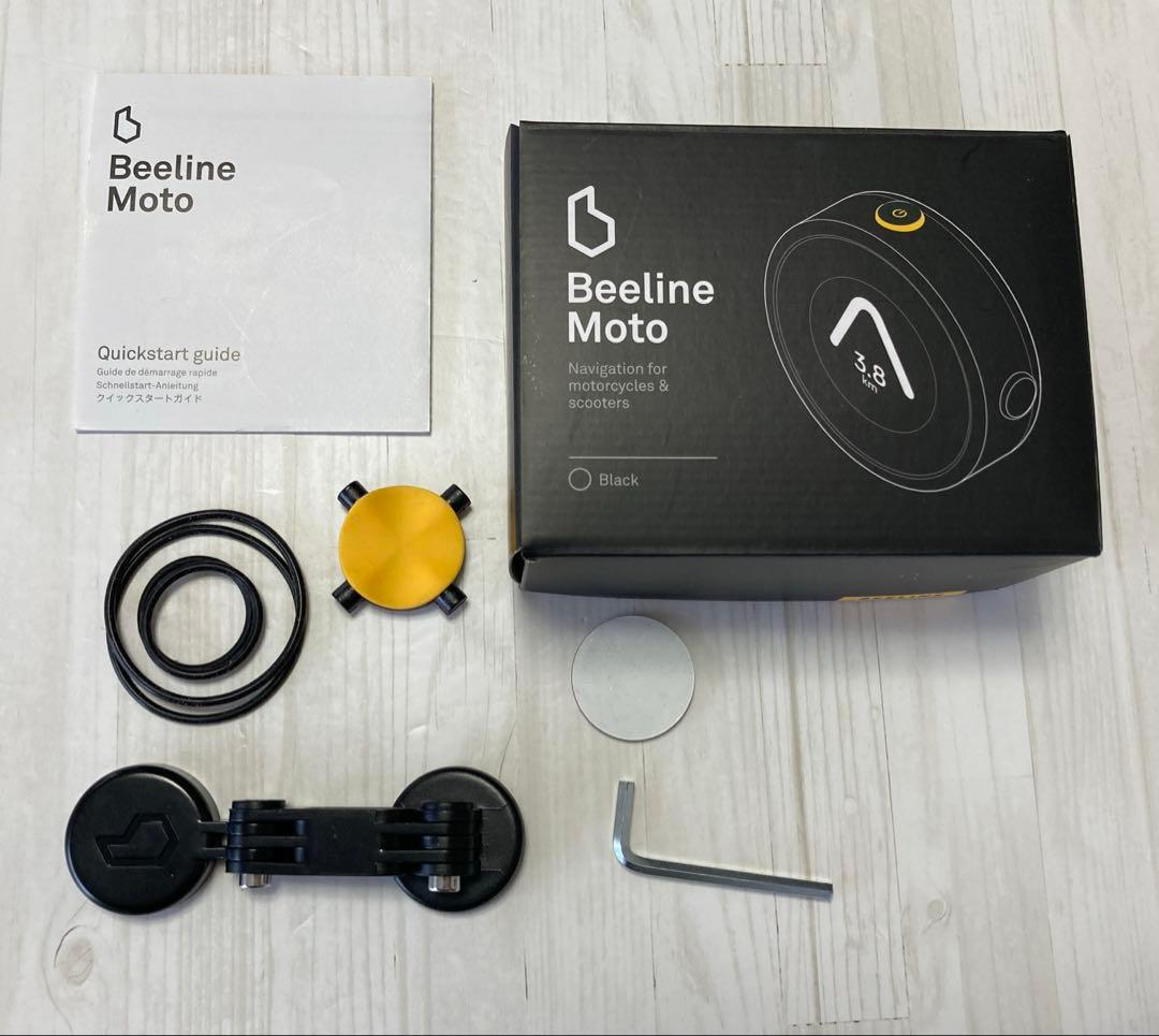 Beeline Moto ブラック ナビゲーション　別売ユニバーサルマウント付き