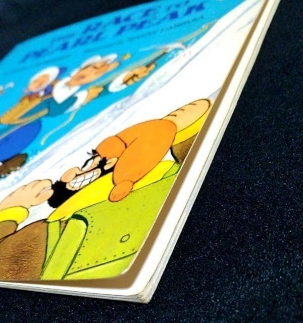 1982年 ポパイ カラーコミック ペーパーバック/ヴィンテージ 絵本 洋書