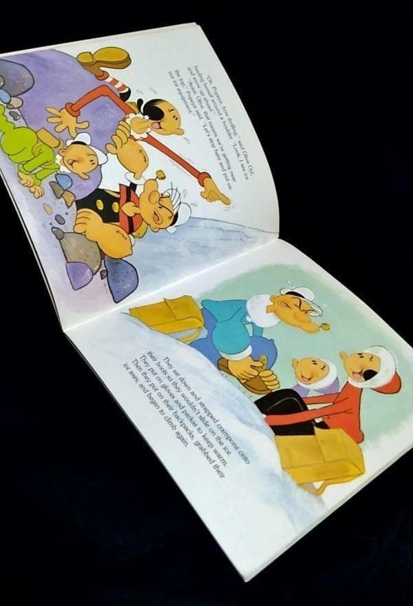 1982年 ポパイ カラーコミック ペーパーバック/ヴィンテージ 絵本 洋書