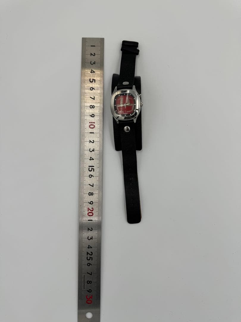 FOSSIL BIG TIC フォッシル　クォーツ腕時計　レザーベルト　 A30