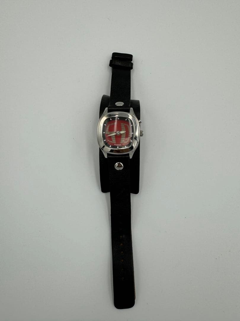 FOSSIL BIG TIC フォッシル　クォーツ腕時計　レザーベルト　 A30