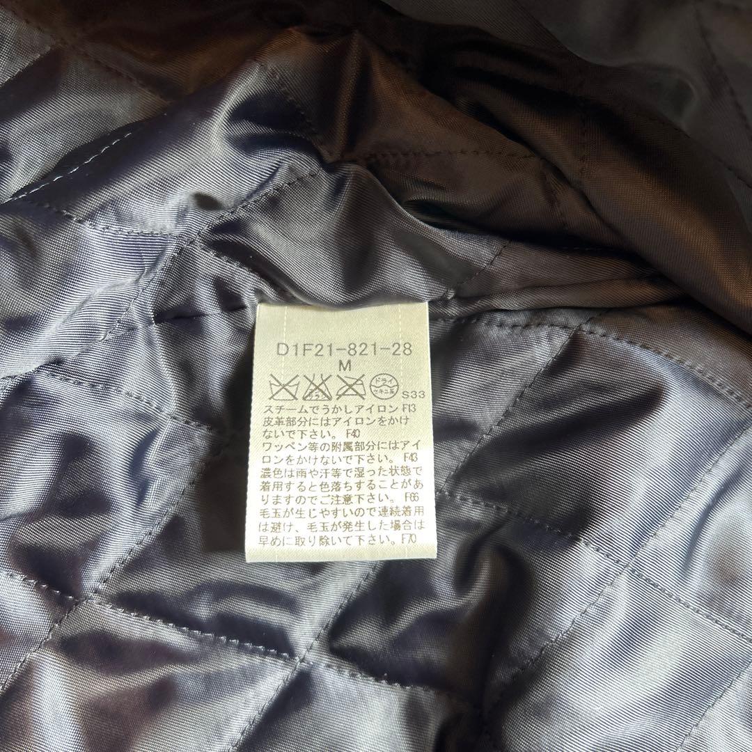 BURBERRY BLACK LABEL レザー　スタジャン M