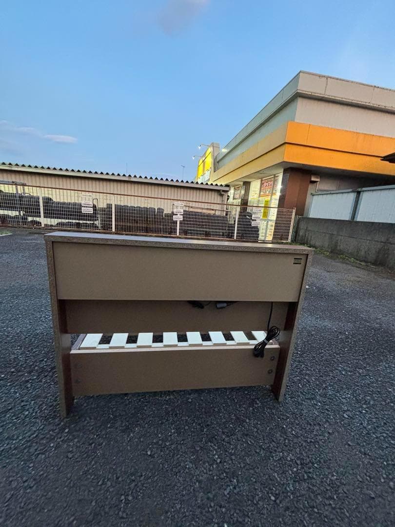 ①フランスベッド LED照明 シングルベッド ウォルナット