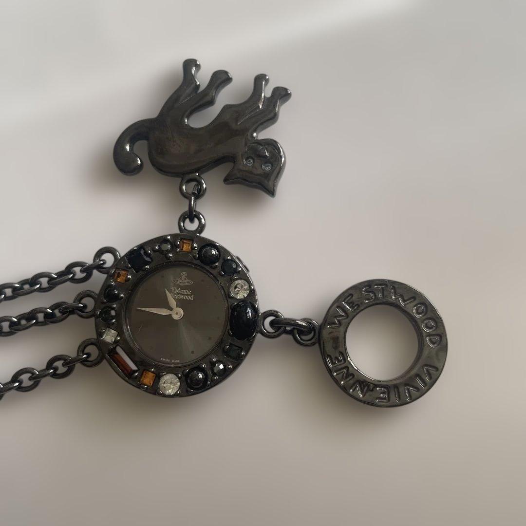 ヴィヴィアンウエストウッド レディースウォッチ 猫