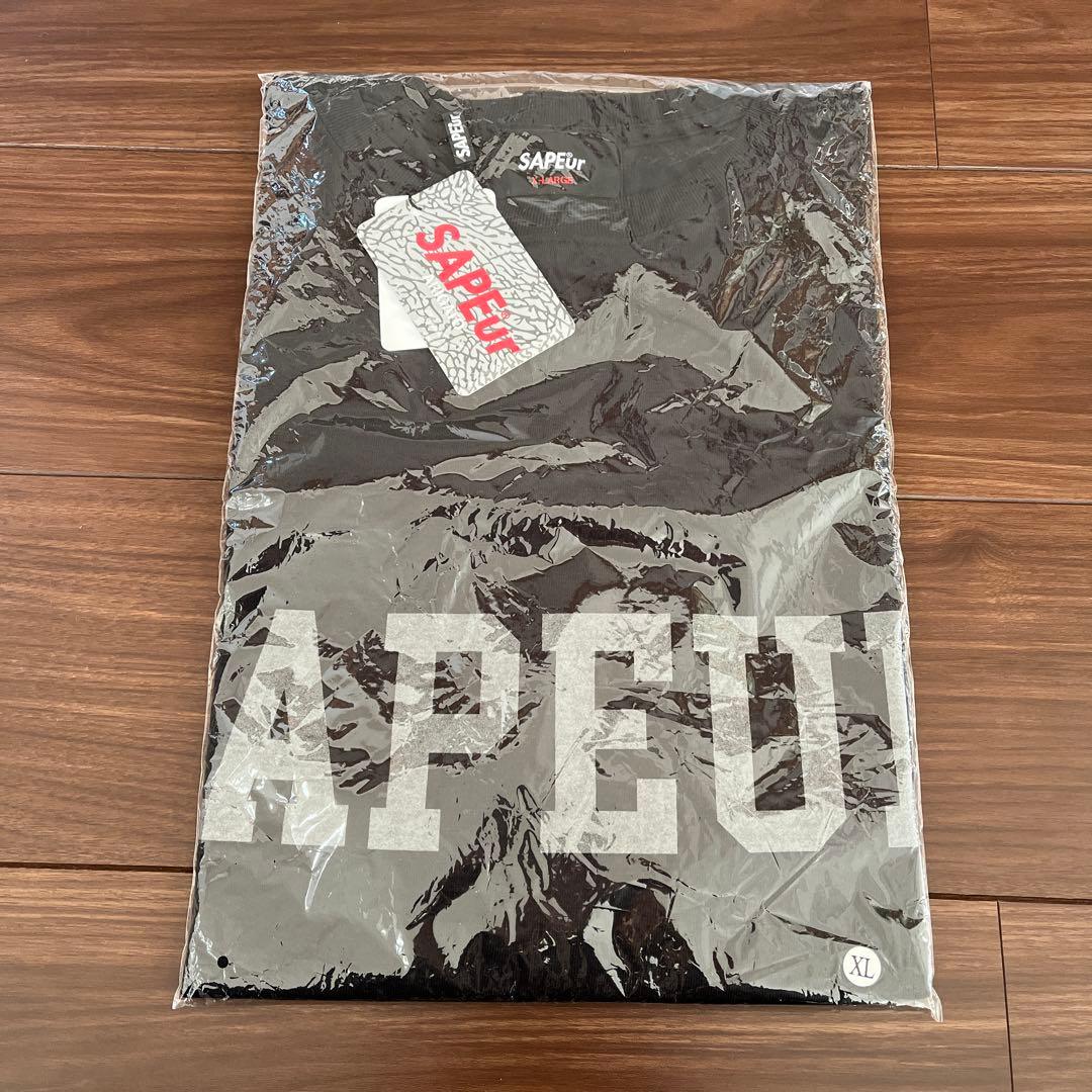 SAPEUR ブラック Tシャツ XL