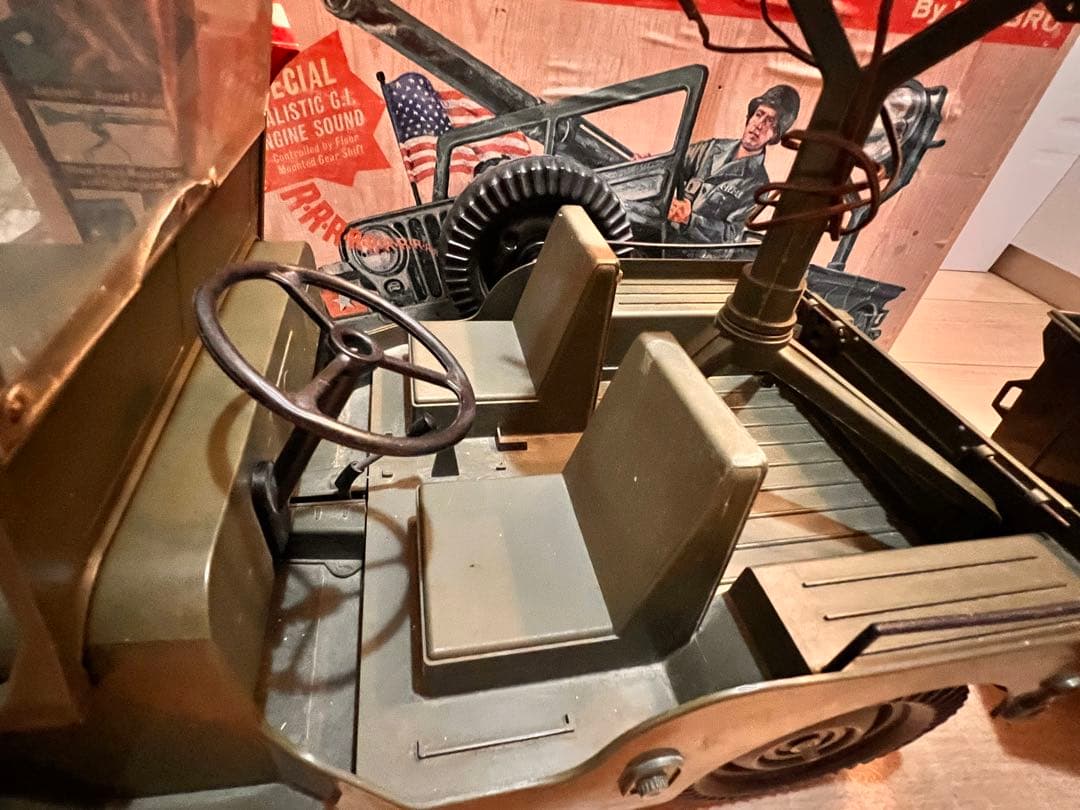 1/6 スケール 1960年代 ハズブロ GIJOE ファイブスター ジープ