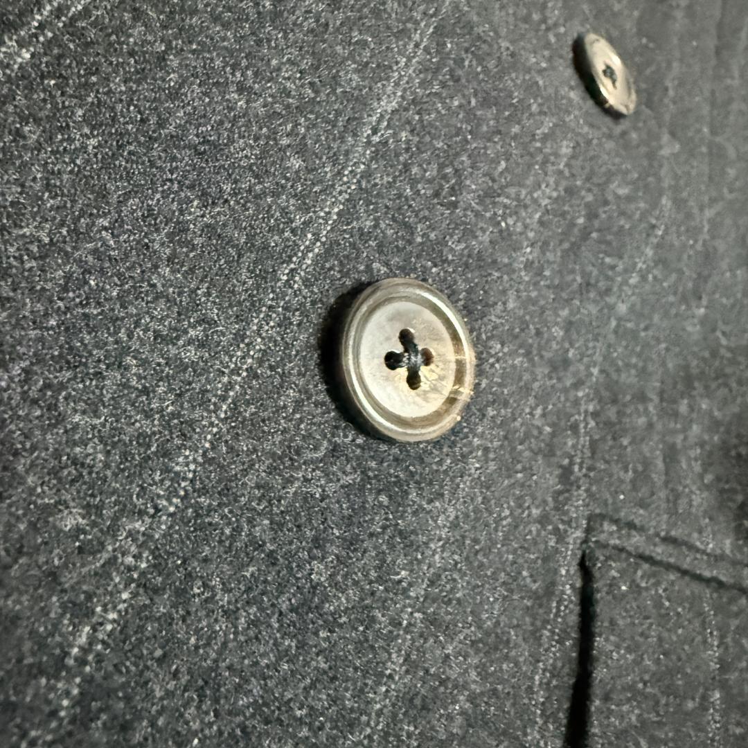 ラルフローレン　ウール　ダブル　セットアップ　ストライプ　ヴィンテージ　XL相当