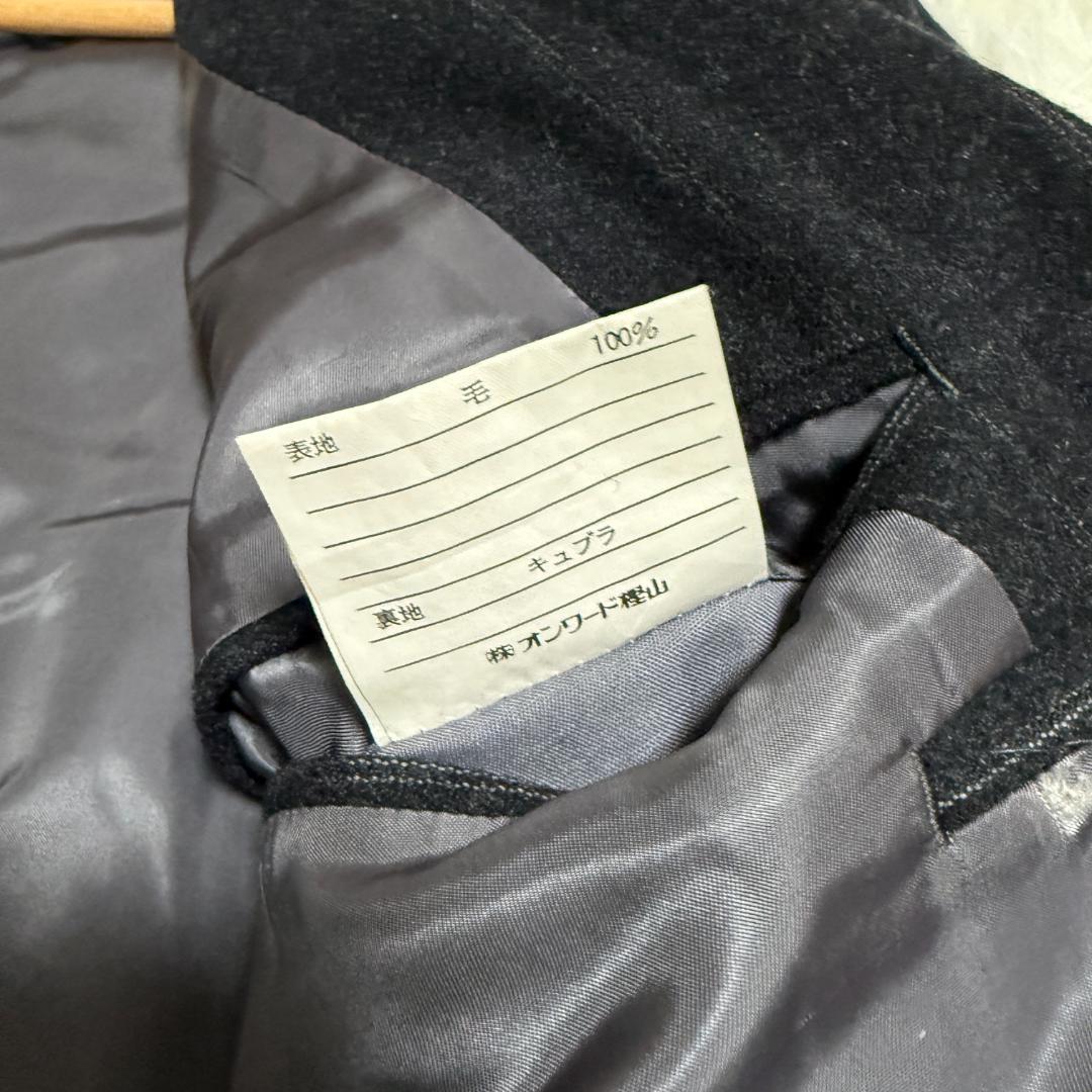 ラルフローレン　ウール　ダブル　セットアップ　ストライプ　ヴィンテージ　XL相当