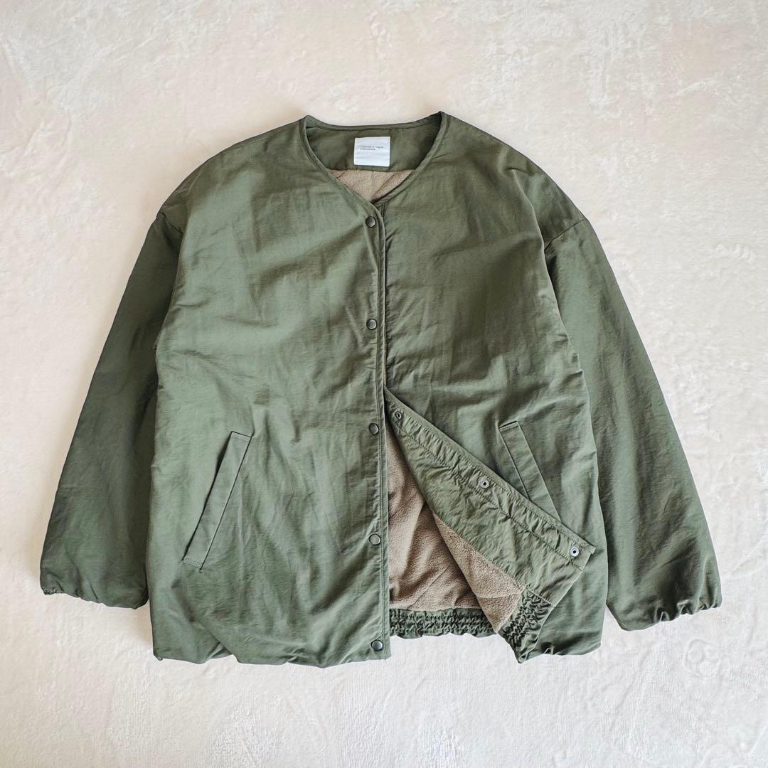 【極美品】北欧暮らしの道具店 「ふんわり軽くてあったかい」洗えるショート丈コート