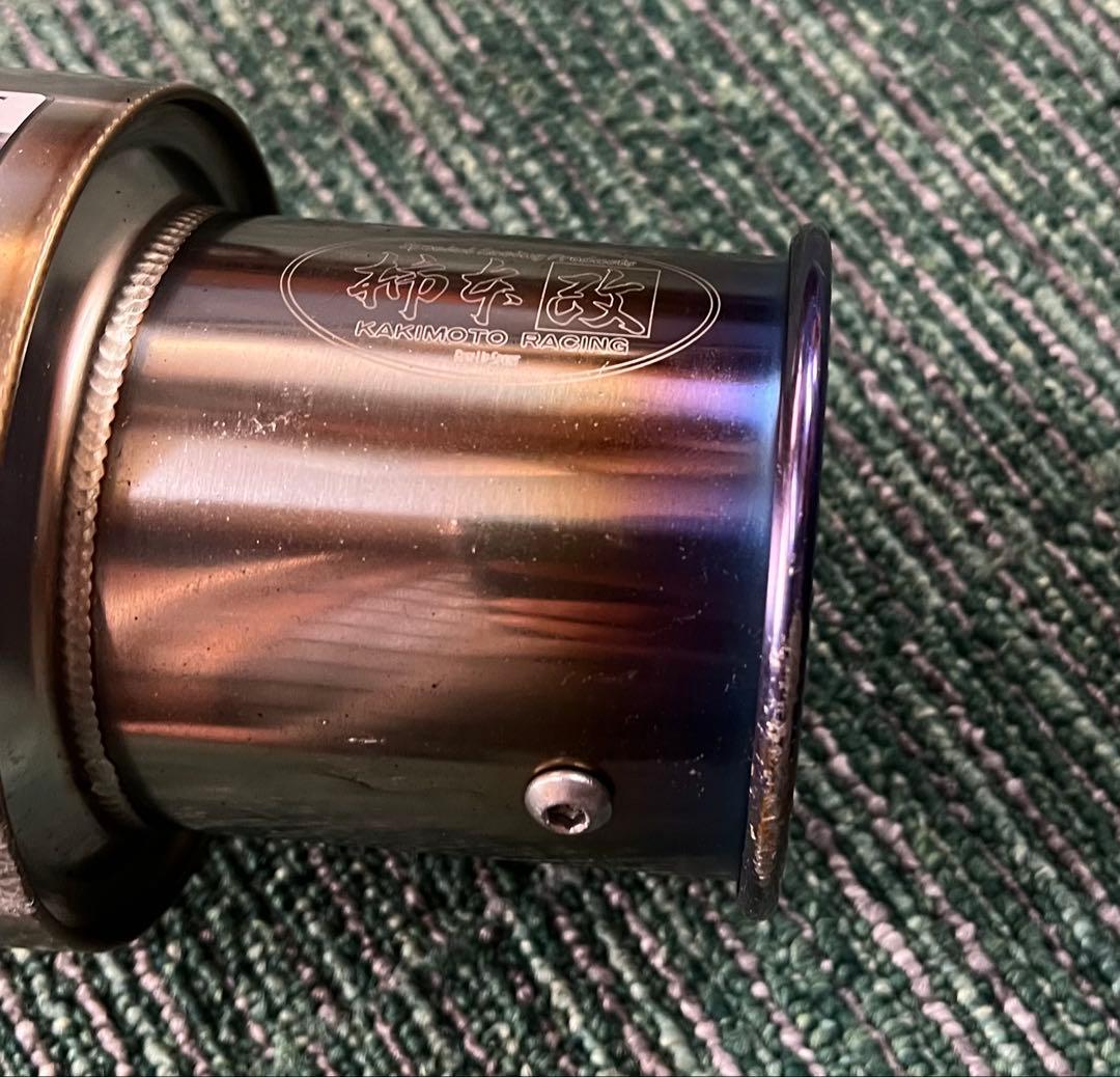 ホンダ スパイク・フリードから取り外したマフラーです。