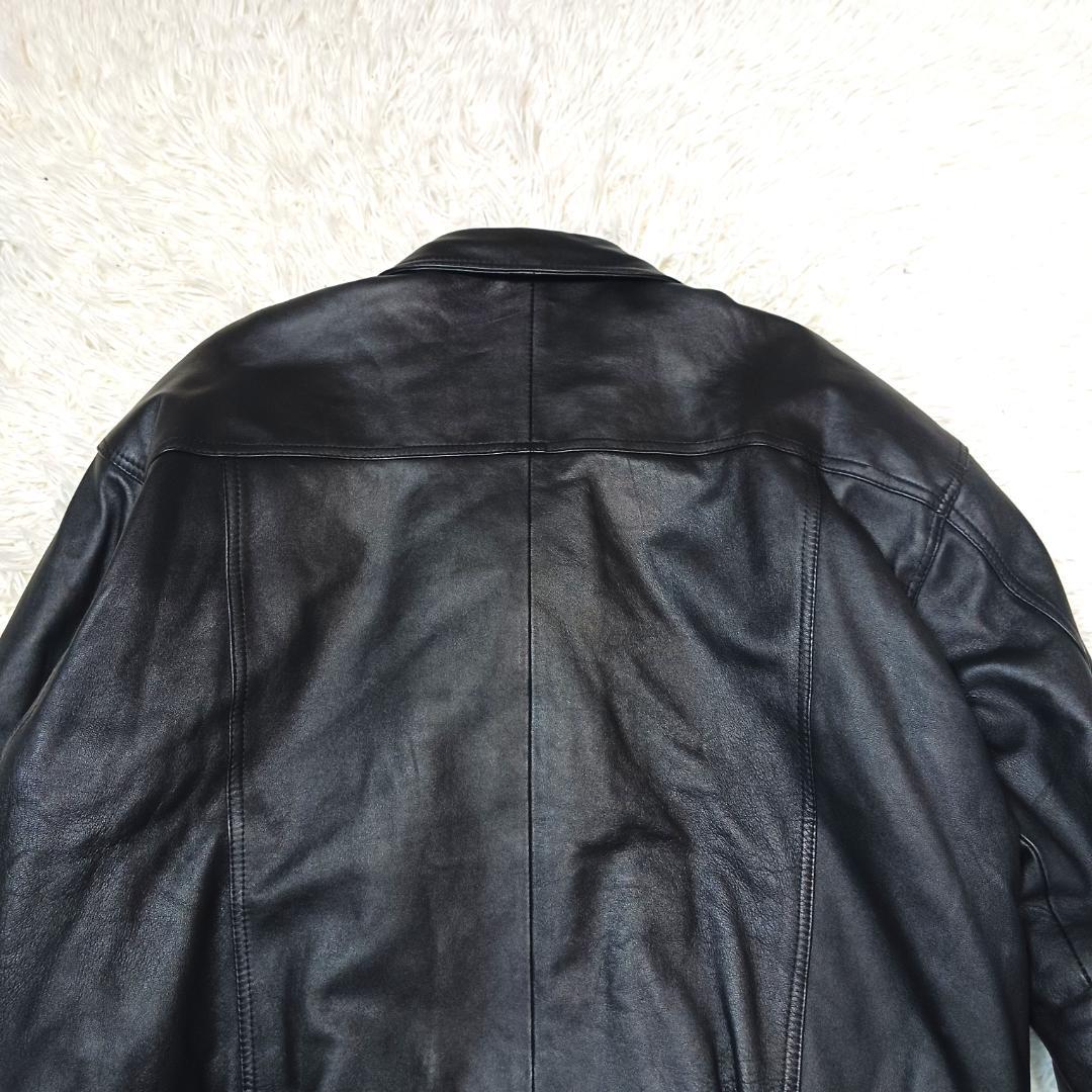 大きいサイズ✨　フライトジャケット　a2　g1　ボア　2way　短丈　本革　黒