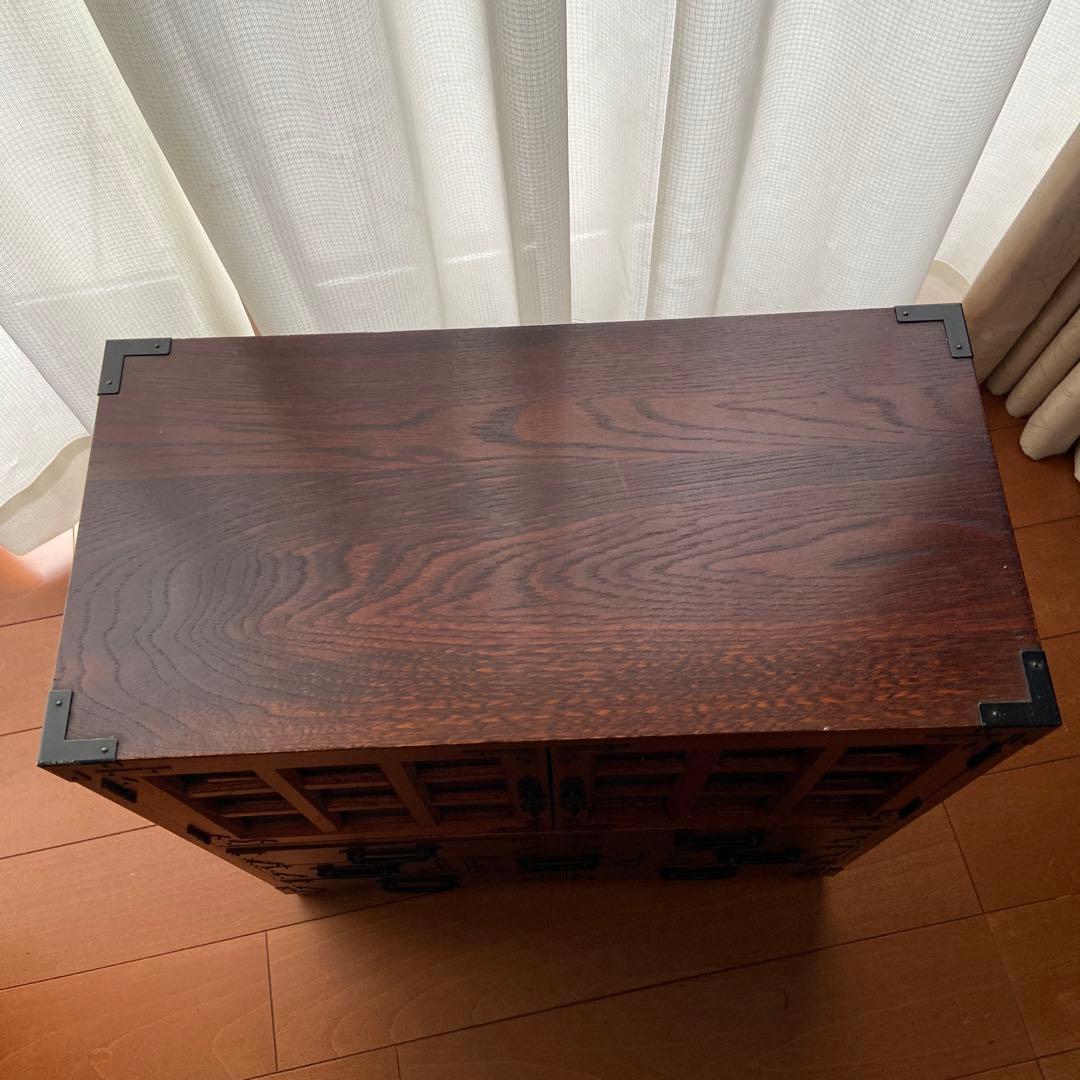 アンティーク木製収納インテリア 値段交渉歓迎　引き取り希望