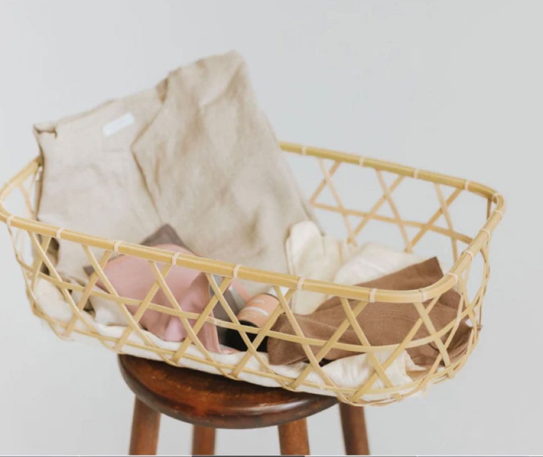 F/style 竹のバスケット（小）