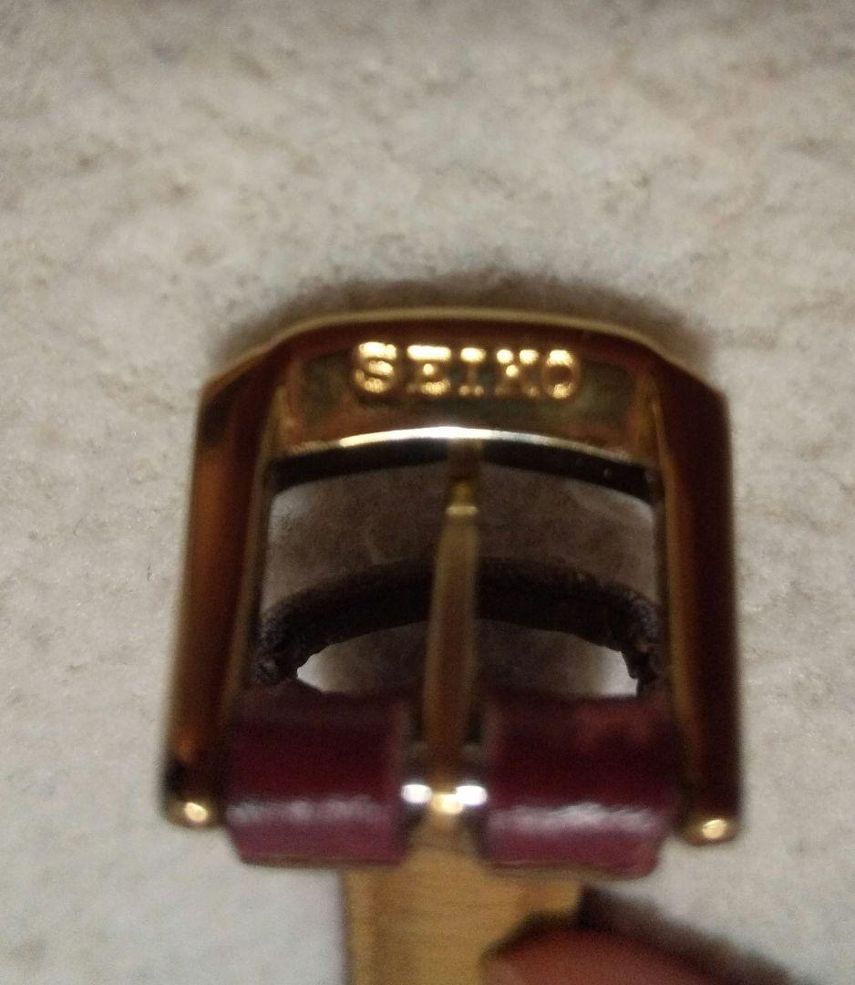 CREDOR クォーツ 腕時計 ゴールド/ワインレッド 5A70-0120