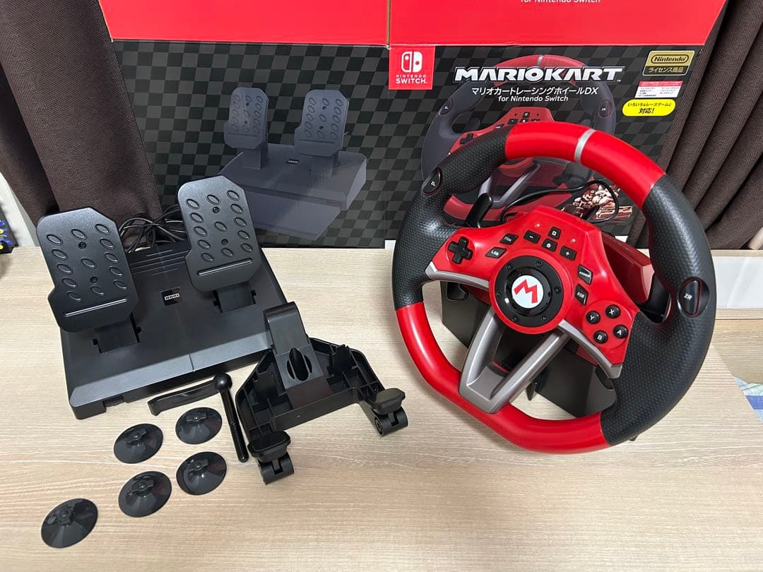 マリオカートレーシングホイールDX HORI NSW-228