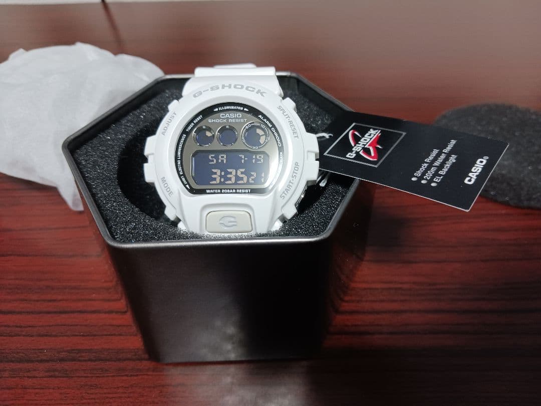 ソ*ン様 [カシオ] 腕時計 ジーショック DW-6900NB-7DR ホワイト