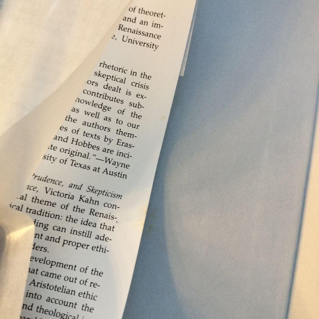 洋書 Rhetoric, Prudence, and Skepticism in th