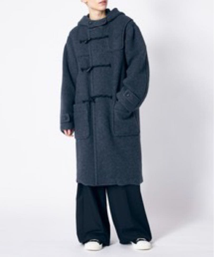 み様undecoratedビームスダッフルコートウール日本製アンデコレイテッド