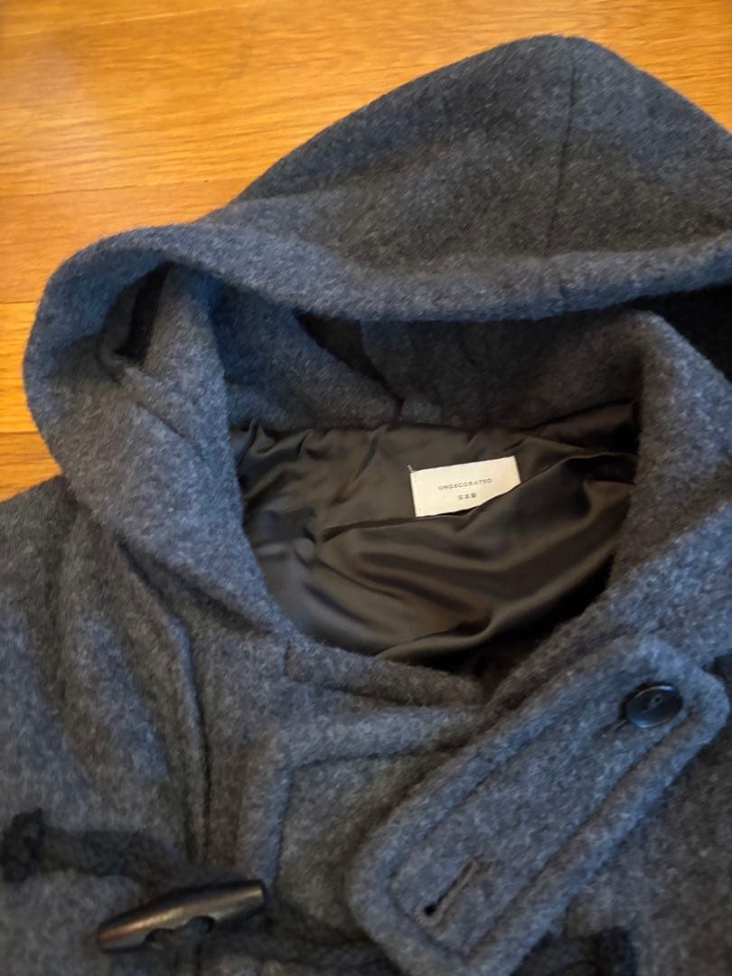 み様undecoratedビームスダッフルコートウール日本製アンデコレイテッド