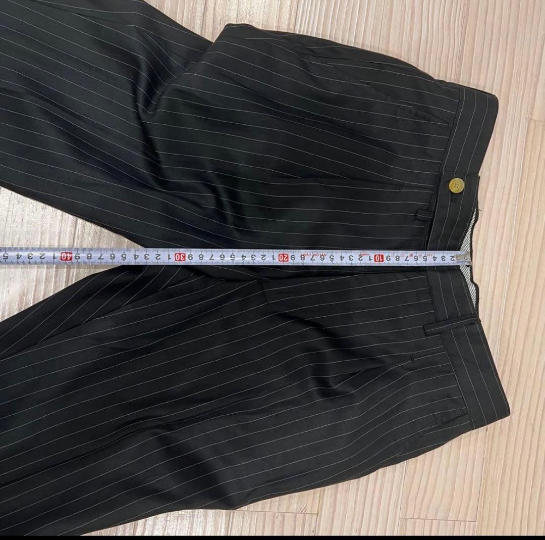 widerange セットアップ　ストライプダブルスーツ　ストライプ ジャケット