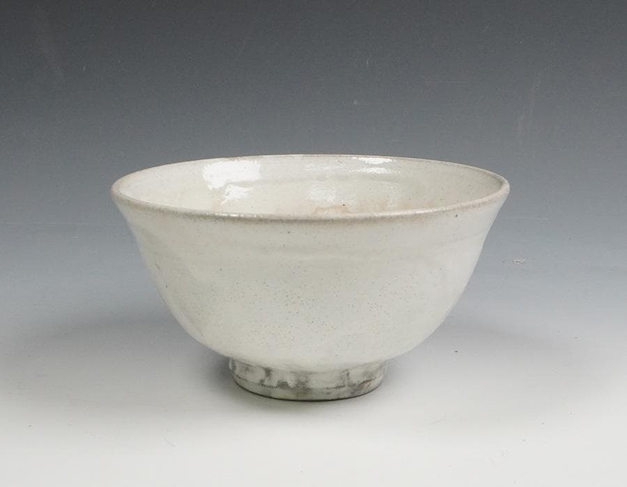 J*1様 千漢鳳　粉引茶碗 銘「瑞雲」