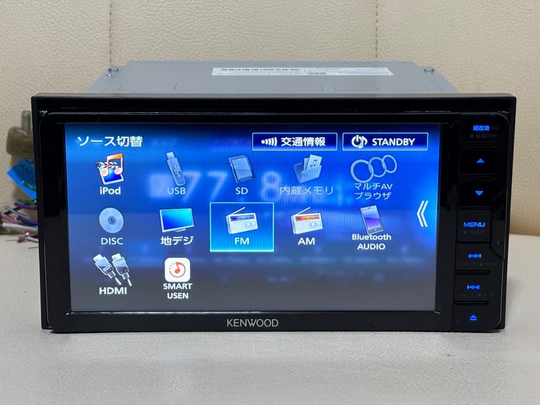 ケンウッド MDV-S709 AVナビゲーションシステム 地図データ2021年版