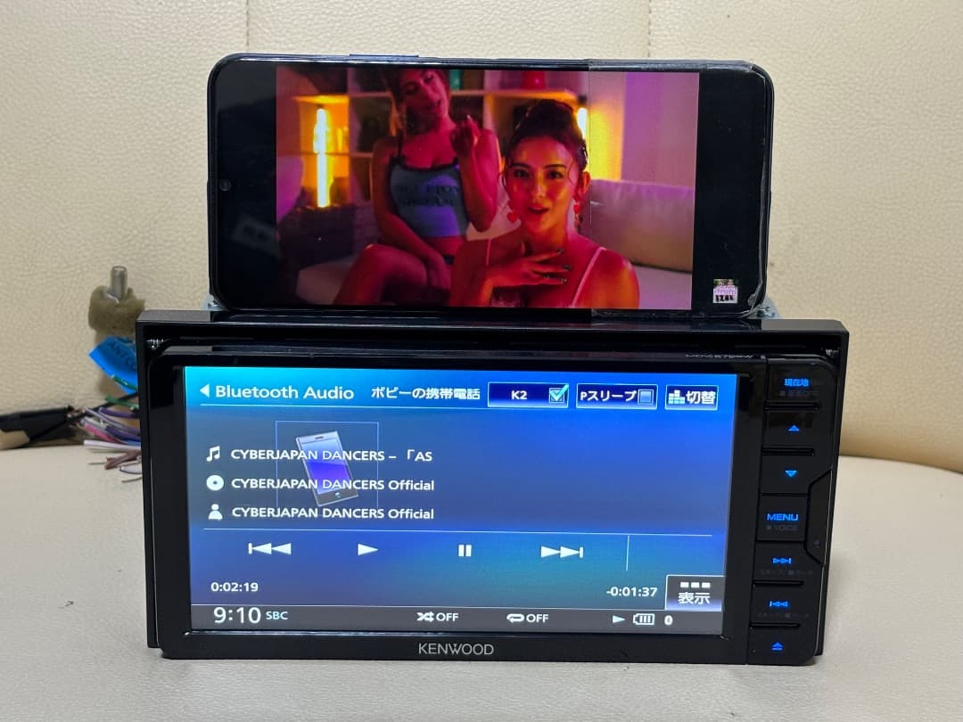 ケンウッド MDV-S709 AVナビゲーションシステム 地図データ2021年版