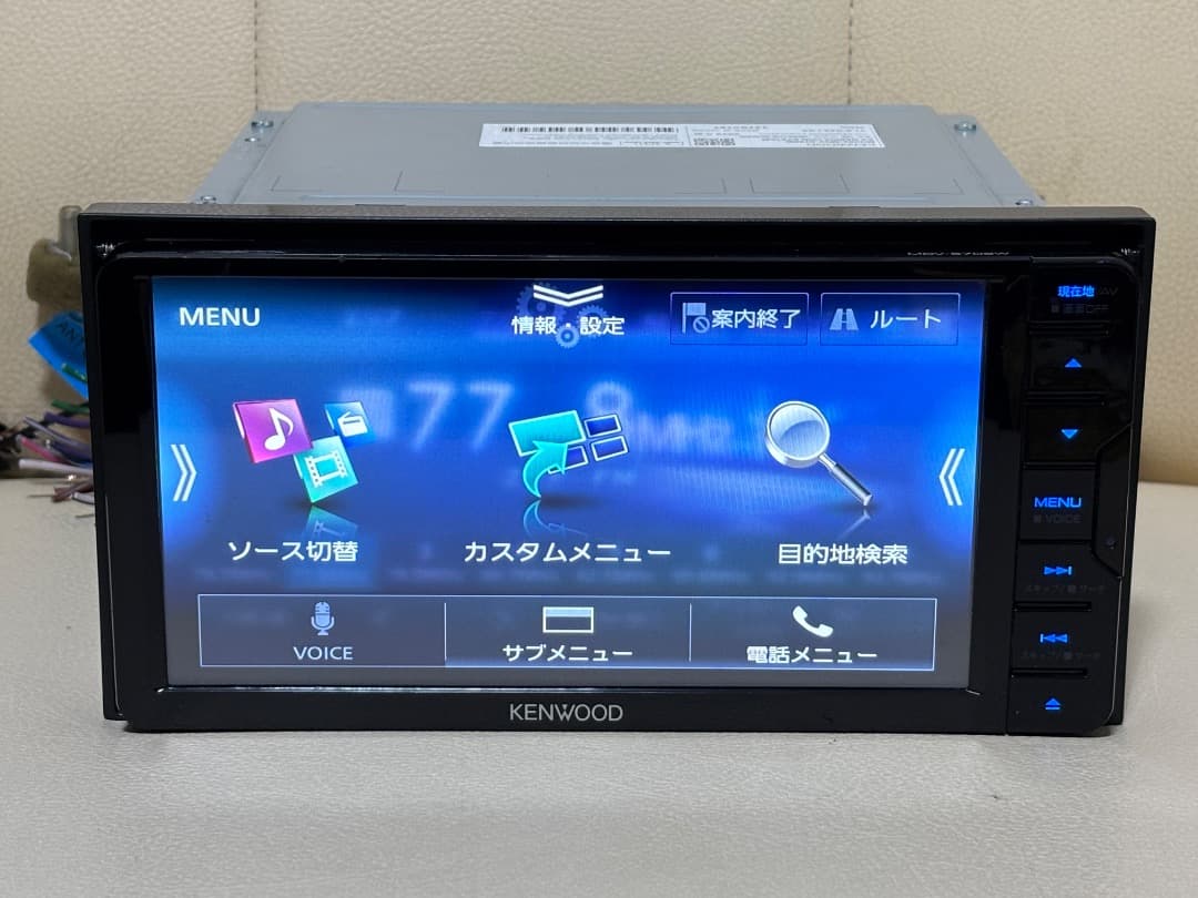 ケンウッド MDV-S709 AVナビゲーションシステム 地図データ2021年版