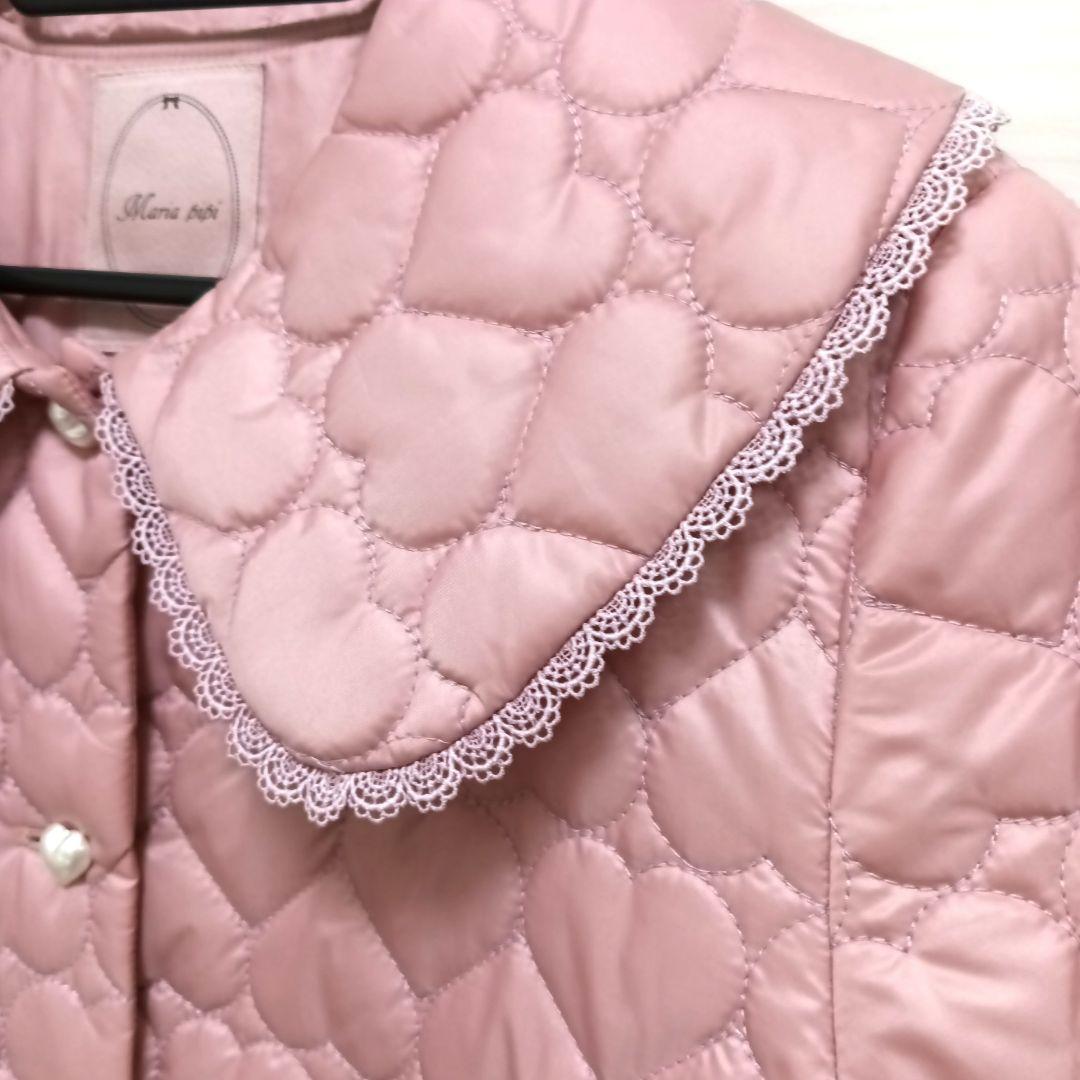 Maria pipi マリアピピ ロングコート キルティングコート ハート