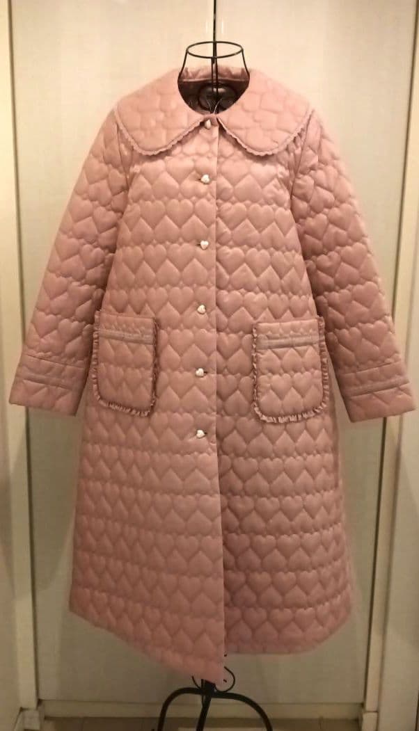 Maria pipi マリアピピ ロングコート キルティングコート ハート