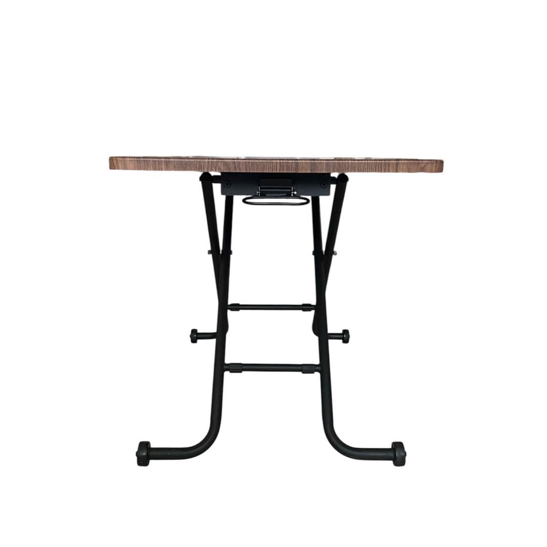 ニトリ 昇降テーブル ライザ ブラウンテーブル